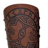 Style Bracer Wrist Bracelet Embossed Glove Symbol for Theater Props Larp Cosplay