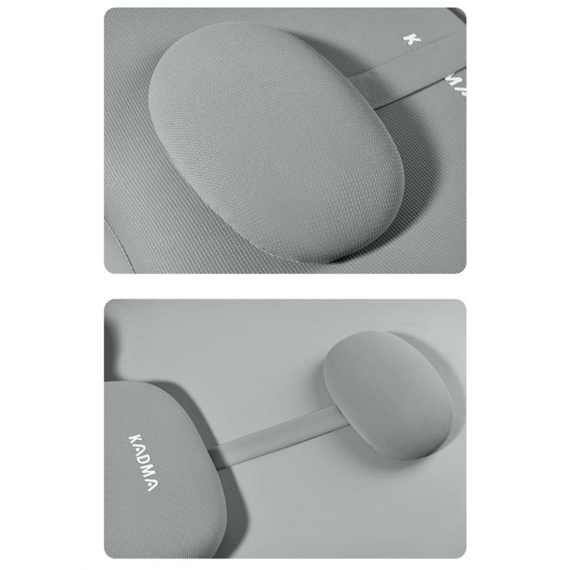 Comfortable Memory Foam Car Seat Headrest/Lumbar Support Adjustable Design Lightweight for Long Drives & Office Work