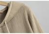 Women's Rhinestone Knit Hooded Cardigan & Skirt Set - Autumn/Winter Fragrance Style