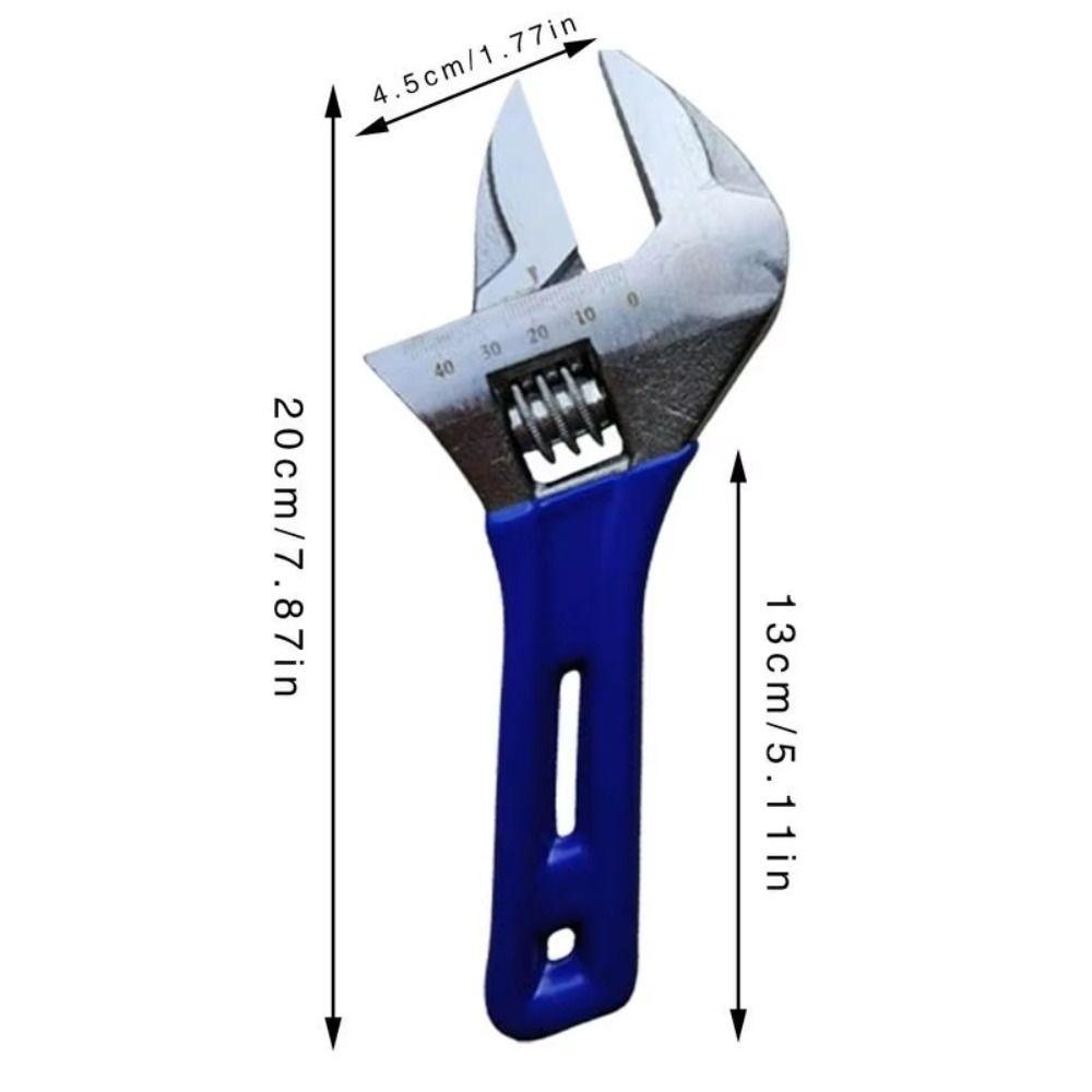 Large Opening Adjustable Wrench Multi-Function Bathroom Wrench Universal Spanner  Repair Tool