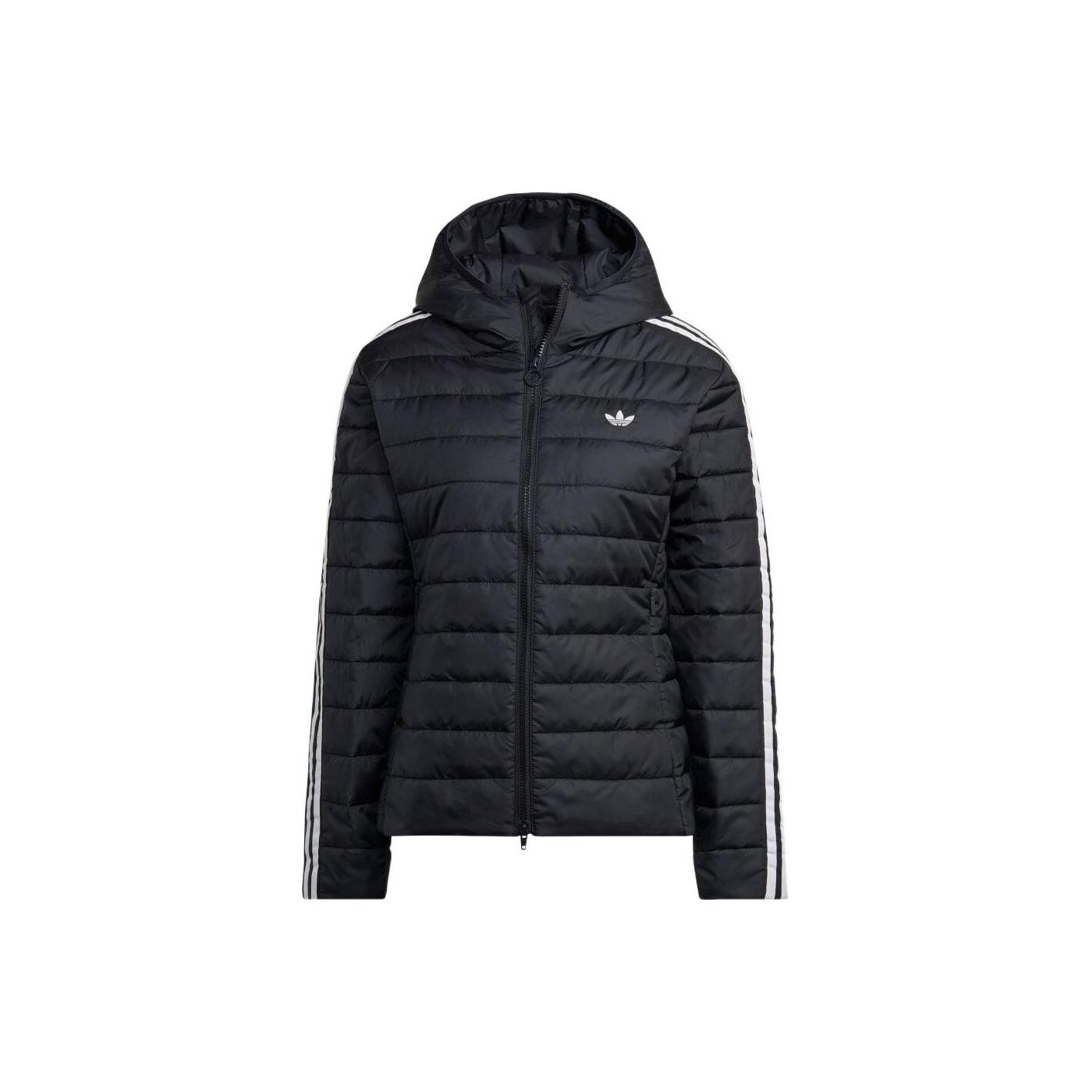 adidas Originals Hooded Premium Slim Down Jacket Black Women HM2612 XS