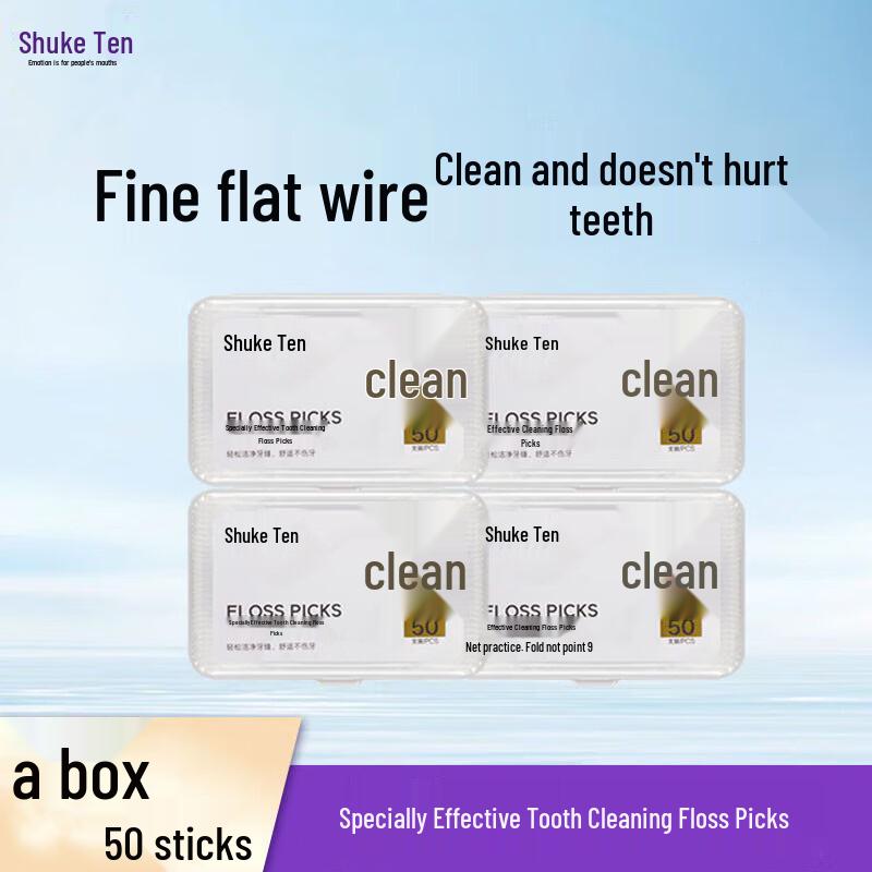 

Shuke Flat Dental Floss Picks