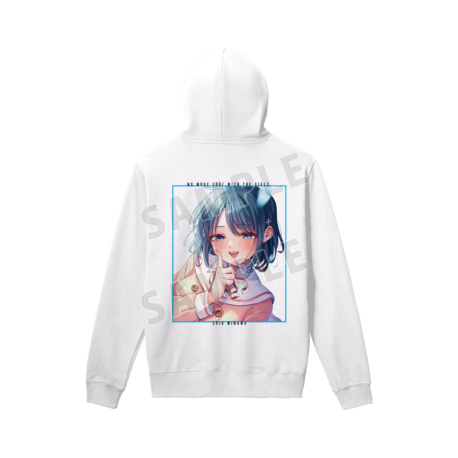 

Childhood Friend Won t Be a Romantic Comedy Volume 1 Cover Illustration Back Print Hoodie Women s XXL Size