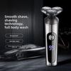 Mini Electric Shaving Kit - Portable Men's Beard Trimmer - Rechargeable Water-washable Beard Knife