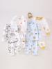 Baby Toddler Cotton Underwear Set With Cartoon And Striped Patterns For All Seasons