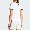 Adidas Originals 3 Stripes Casual Round Neck Slim Fit Short Sleeve T-Shirt Women Tops KD3683
