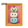 Durable Magnetic Decor Halloween Pumpkin Frame Refrigerator Magnet Vintage Ghost Fridge Decorations Whiteboard Decorative Magnet for Holiday