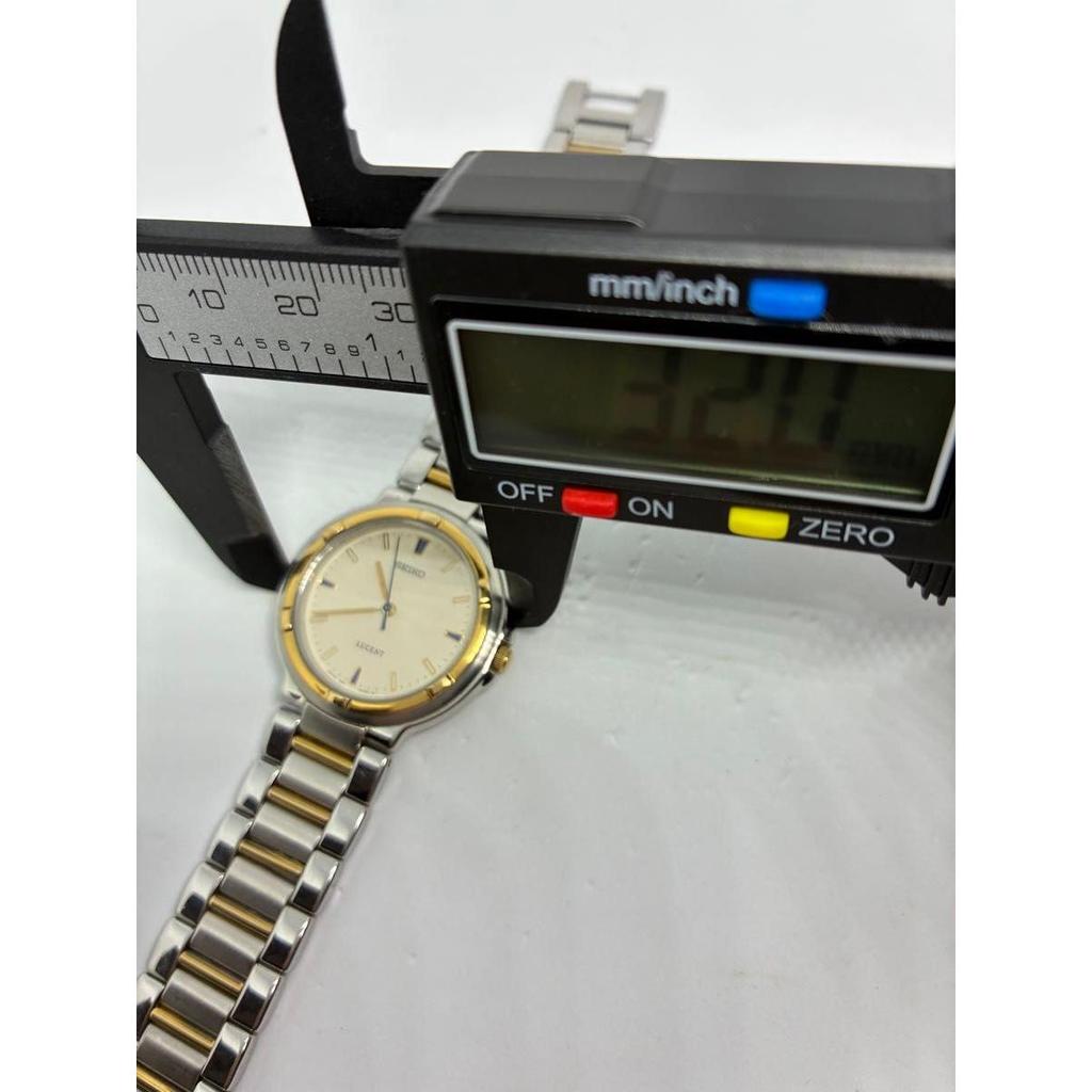 Used SEIKO Lucent Watch  Chic Bi-color Design  New Battery Replaced (2025/4) 10 BAR Water Resistant