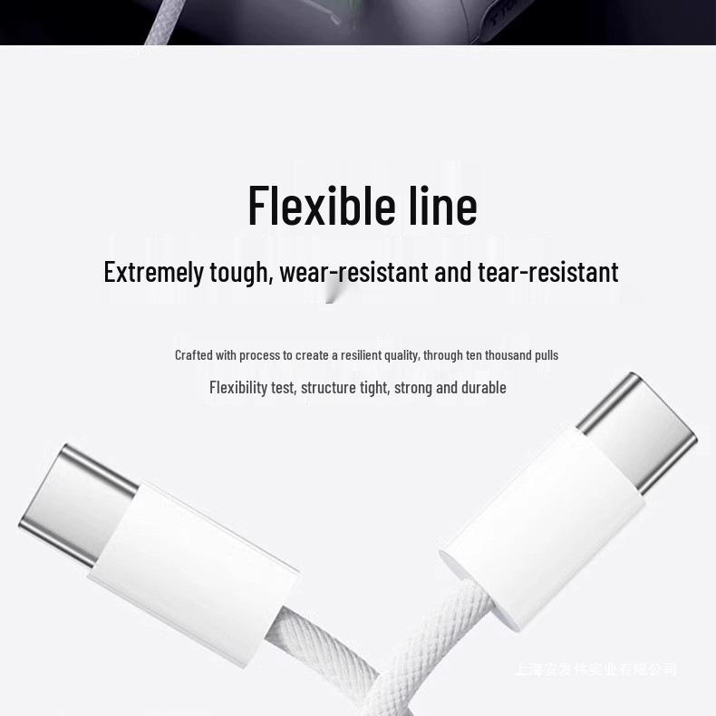 Slim 30W Apple Charger for iPhone 15 Pro/Pro Max with PD Fast Charging