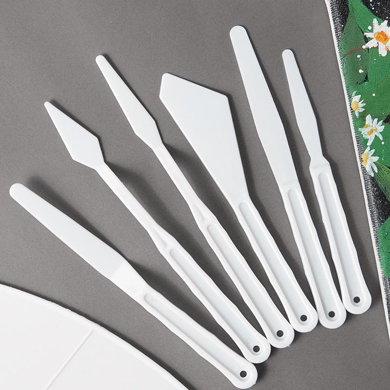 Cross-border Acrylic & Oil Painting Palette Knife Set - Mixing Spatula & Small Scraper