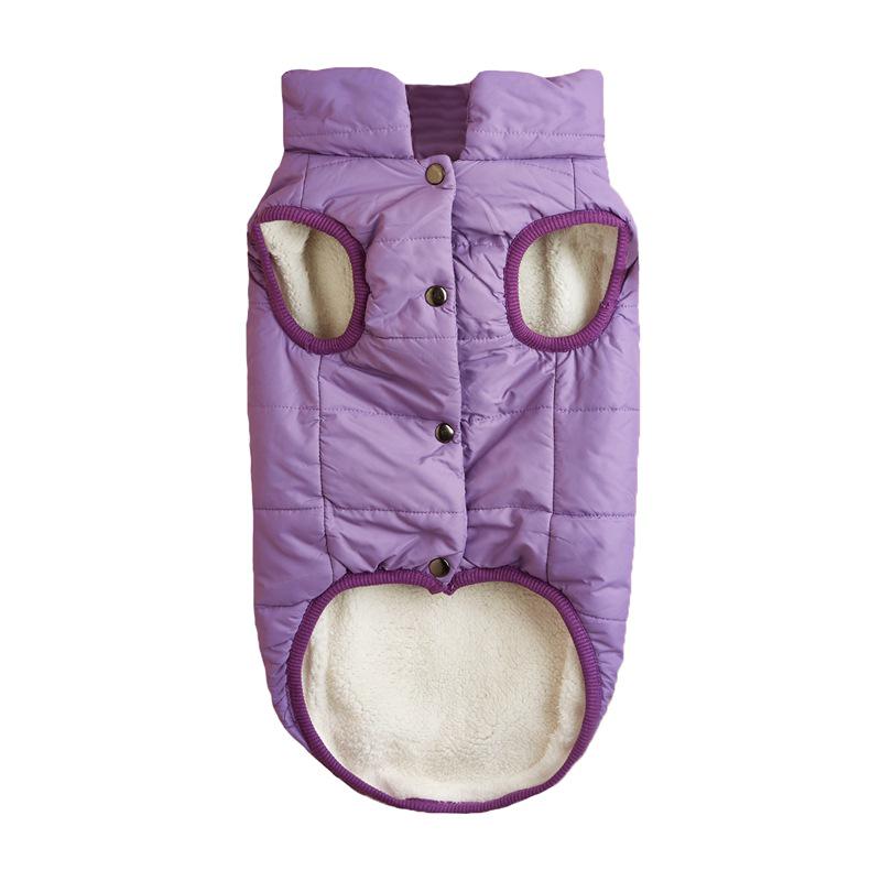 Pet Dog Cotton Jacket for Small & Medium Dogs - Retrievers & Teddies