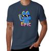 BFB Four mit Sonnenbrille T-Shirt Lässig Einfaches Design Kurzarmshirt
