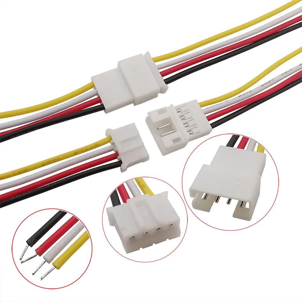 PH 2.0 Mm Pitch 4 Pin Micro Male Plug Female Jack Terminals Wire 20CM 26AWG Cable Aerial Docking Plug Socket Wire Connector