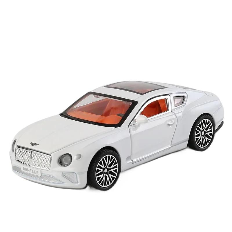 1/32 Bentley Continental GT литая модель автомобиля из металла имитационная модель — фото 10