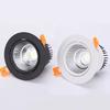 4 Types Dimmable Recessed LED Downlights 5W 7W 9W 12W 15W 18W COB LED Ceiling Lamp Spot Lights AC110-220V Round LED Panel Light