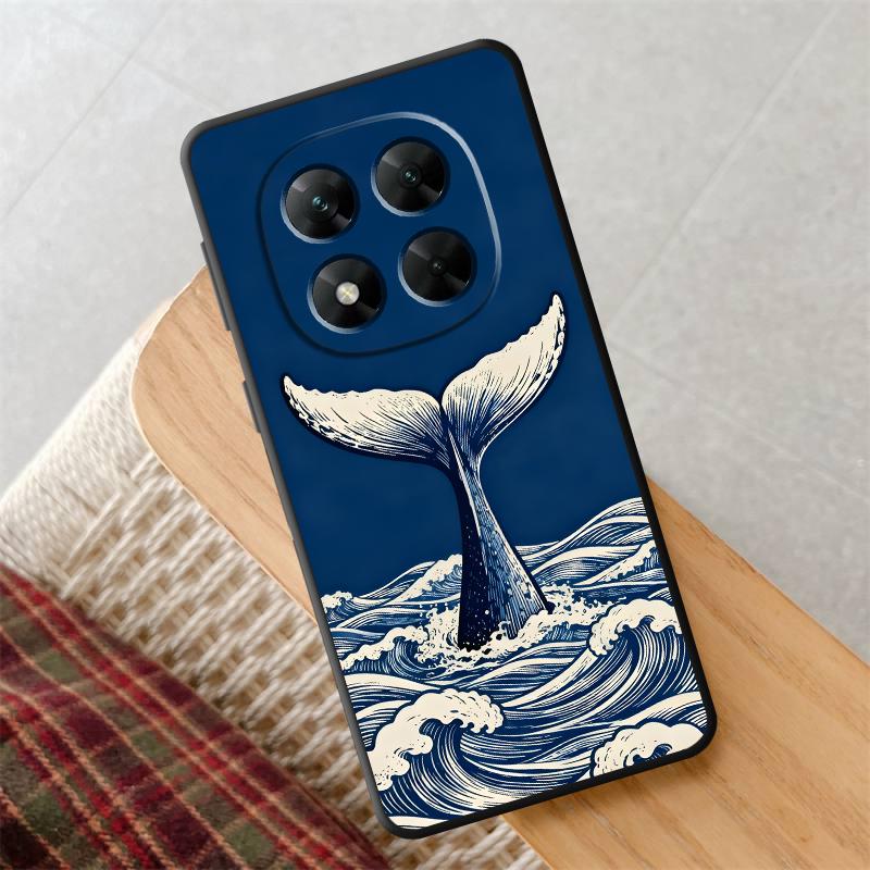 Creative Marine Organisms Art Funda Phone Cover Case for Xiaomi Redmi Note 7 8 10S 9S 11s 12s 9 14 11 10 12 Pro 13 Pro Plus
