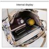 Canvas Lunch Bag Cute Printing Portable Canvas Bag Colorful Picnic Bag