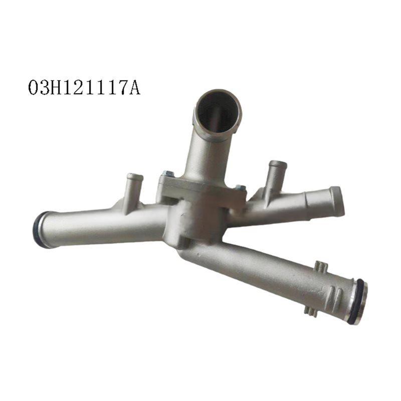 Engine Coolant Thermostat Assembly 03H121117A For VW Passat CC Touareg Phaeton Eos Q7 Skoda Superb Cayenne-T48C