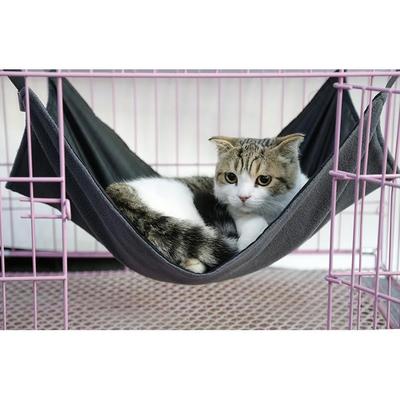 Double-Sided Cat Hammock - Multi-Color Hanging Bed & Swing for All Seasons