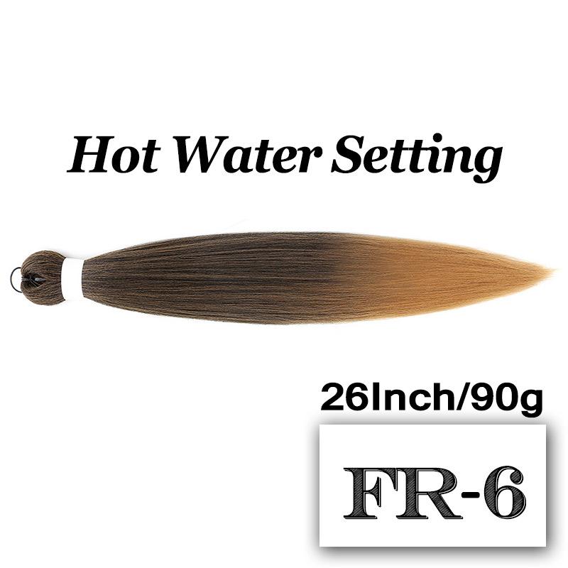 Braiding Hair Pre-stretched 26 Inch Hair Extensions for Afro Crochet Braids Synthetic Hair DIY Purple Pink Peach Red Jumbo Braid