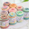 100g Snowball Cake Ball Yarn,Rainbow Cotton 5-strand Milk Cotton,DIY Hand Woven Scarf Bag Blanket Crochet Thread,Fancy Wool Yarn