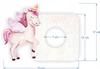 Protective Sticker for a Switch in a Child' Room - Unicorn