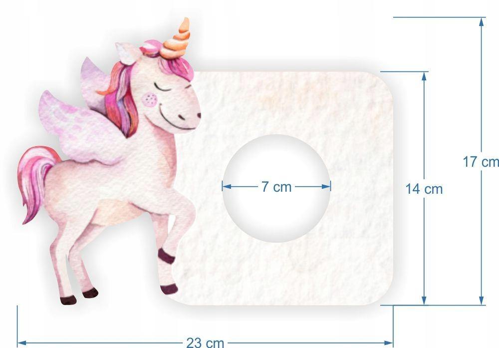 Protective Sticker for a Switch in a Child' Room - Unicorn