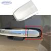 For Cadillac Escalade ESV 2015- Front Door Handle Lock Cover Silver ABS Decorative Protective Cap Replacement OE #13596115