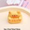 3D Bear Sofa Cartoon Shoe Charms, Cream Glue, Resin DIY Jewelry Accessories