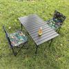 Outdoor Folding Table & Chair Set - Perfect for Leisure, Picnics, Camping, Barbecues, or Market Stalls. Portable and Compact Design.