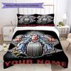 Custom Name Werner Comic 3 Bedding,Quilt Set Quilt Cover Pillowcase Home Birthday Gift(1 * Duvet Cover + 2 * Pillowcase, Without Core)_xia