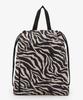 TH CITY KNAPSACK1085Uptown Raffia ZebraBlack