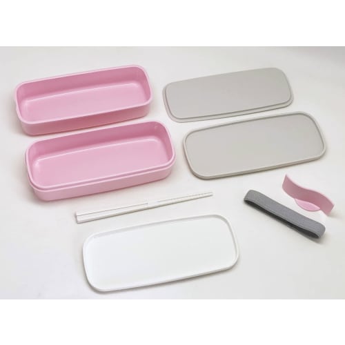 OSK Chiikawa Two-Tier Lunch Box PW 28 with Dividers