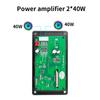 2x40W Amplifier MP3 Decoder Board Volume Control Bluetooth Car Player USB Recording Module LINE IN FM AUX Radio Hands-free