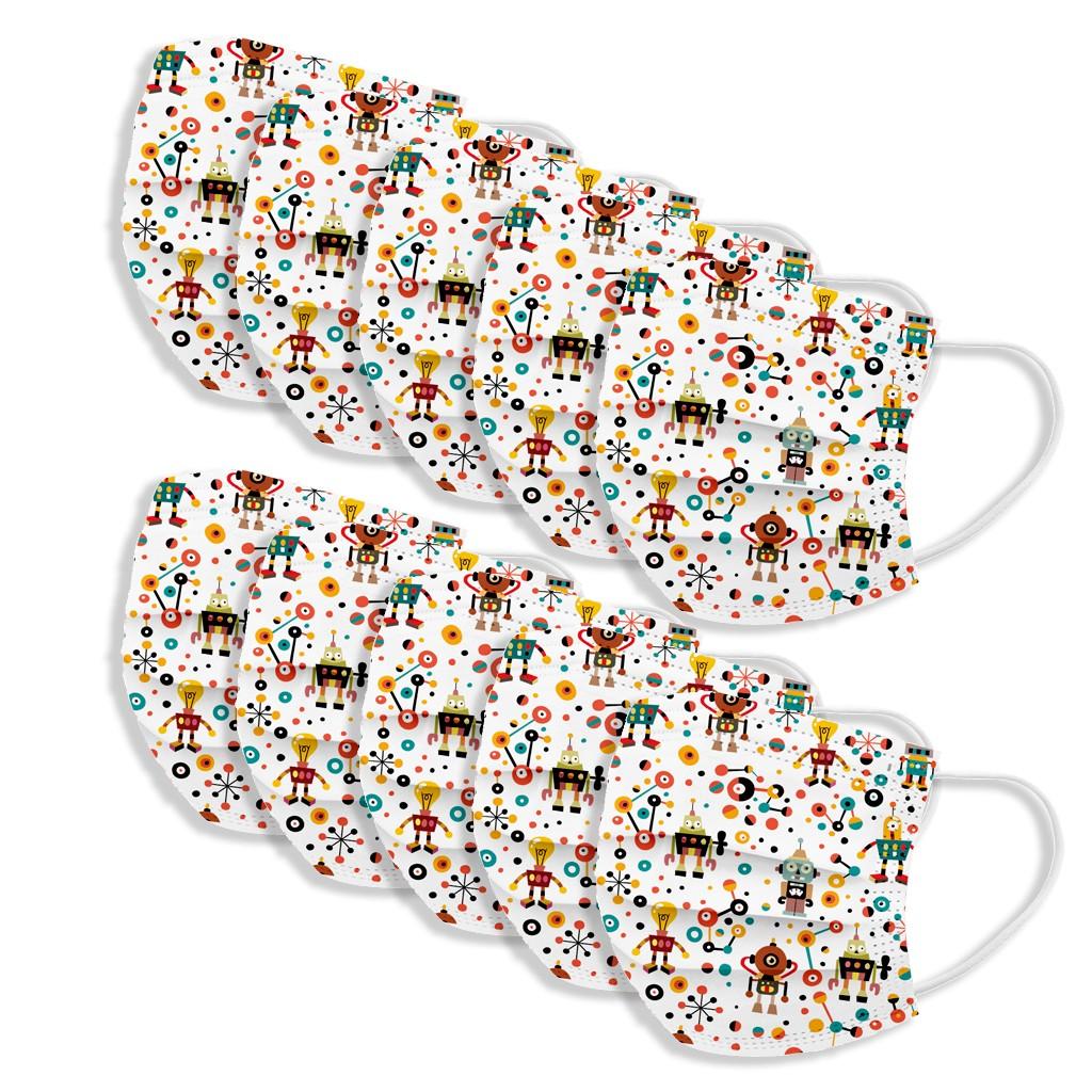 Kids Disposable  Dust-Proof Face Mask Children's Mask With Elastic Earloop