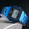 Skmei Digital Watch Reloj Hombre For Casual Sport 1123 3Bar Waterproof Fashion Men Stainless Steel Strap LED Display Watches