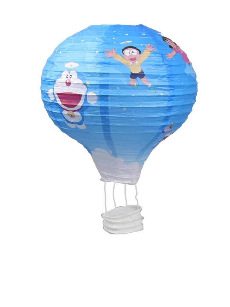 Children's Cartoon Hot Air Balloon Paper Lantern for Weddings and Kindergarten Decorations