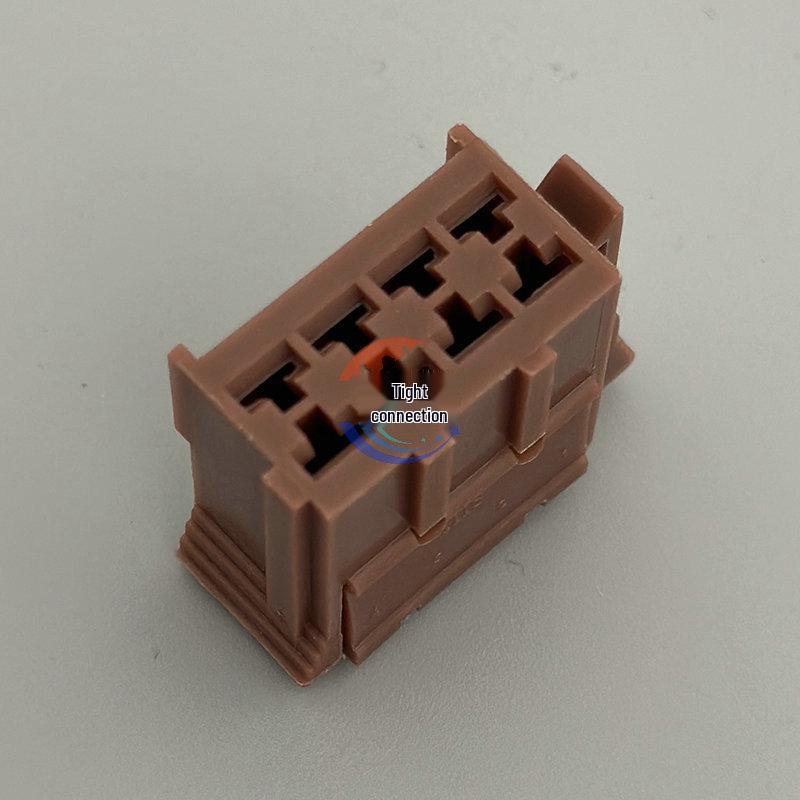 8-Pin Brown Automotive Wiring Harness Connector Plug for Male & Female