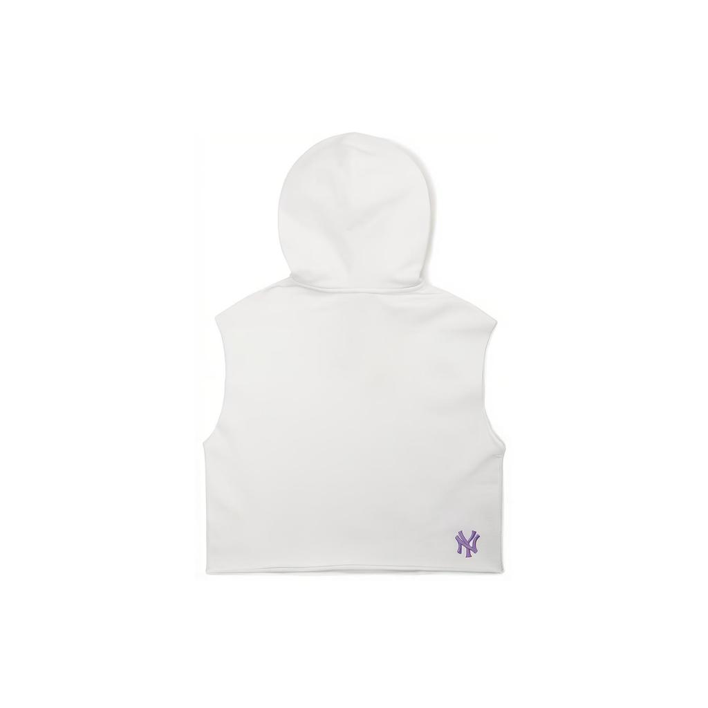 New MLB New York Yankees Sweatshirt Women's White 3FTK06023-50WHS