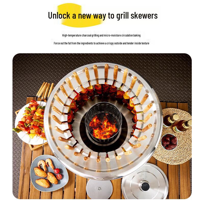 ShangKaoJia Smokeless Charcoal Grill