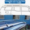 Set of 2 Car Tarp Hooks Easy Compatible with Car Side and Rooftop Includes Car Joint Mounting Camping and Car Tarp Accessories – Scratch-Resistant,