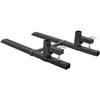 Pallet Forks, 2000 Lbs Clamp On Pallet Forks, 43" Total Length Tractor Bucket Forks with Adjustable Stabilizer Bar, Heavy Duty Pallet Forks for
