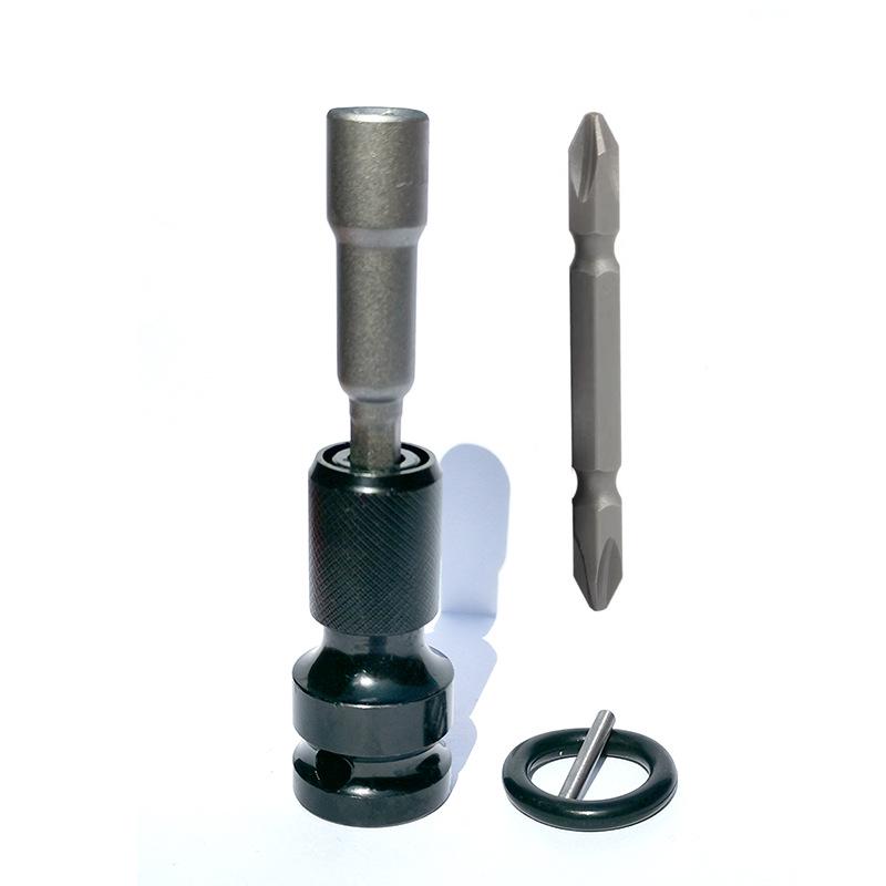 Electric Wrench To Drill Chuck Adapter: Pneumatic Screwdriver & Air Gun Conversion Tool