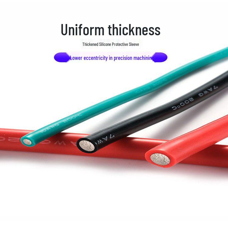 Extra Soft Silicone Wire in 4-16 AWG for Lithium Battery & Model Aircraft