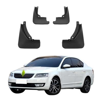 4 STÜCK Spritzschutz Kotflügel Kompatibel mit Skoda Octavia MK3 A7 5E Limousine/Kombi 2013 2014 2015 2016 2017 2018