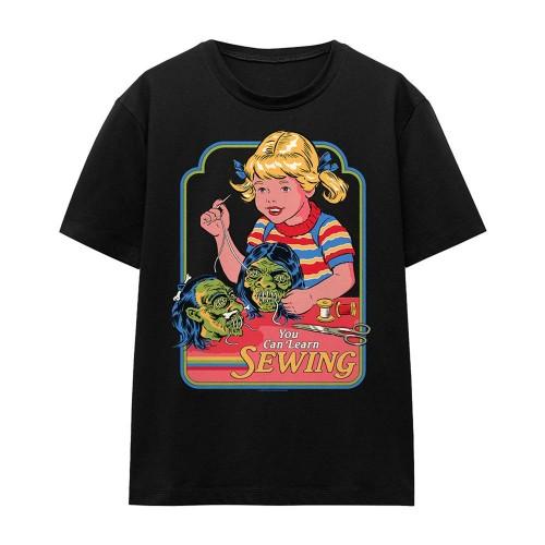 Steven Rhodes Womens/Ladies You Can Learn Sewing T-Shirt