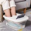 1pc Collapsible Foot Bath Basin, Foldable Foot Soaking Bucket, Foot Spa Bath Bucket Tub, Plastic Foot Basin