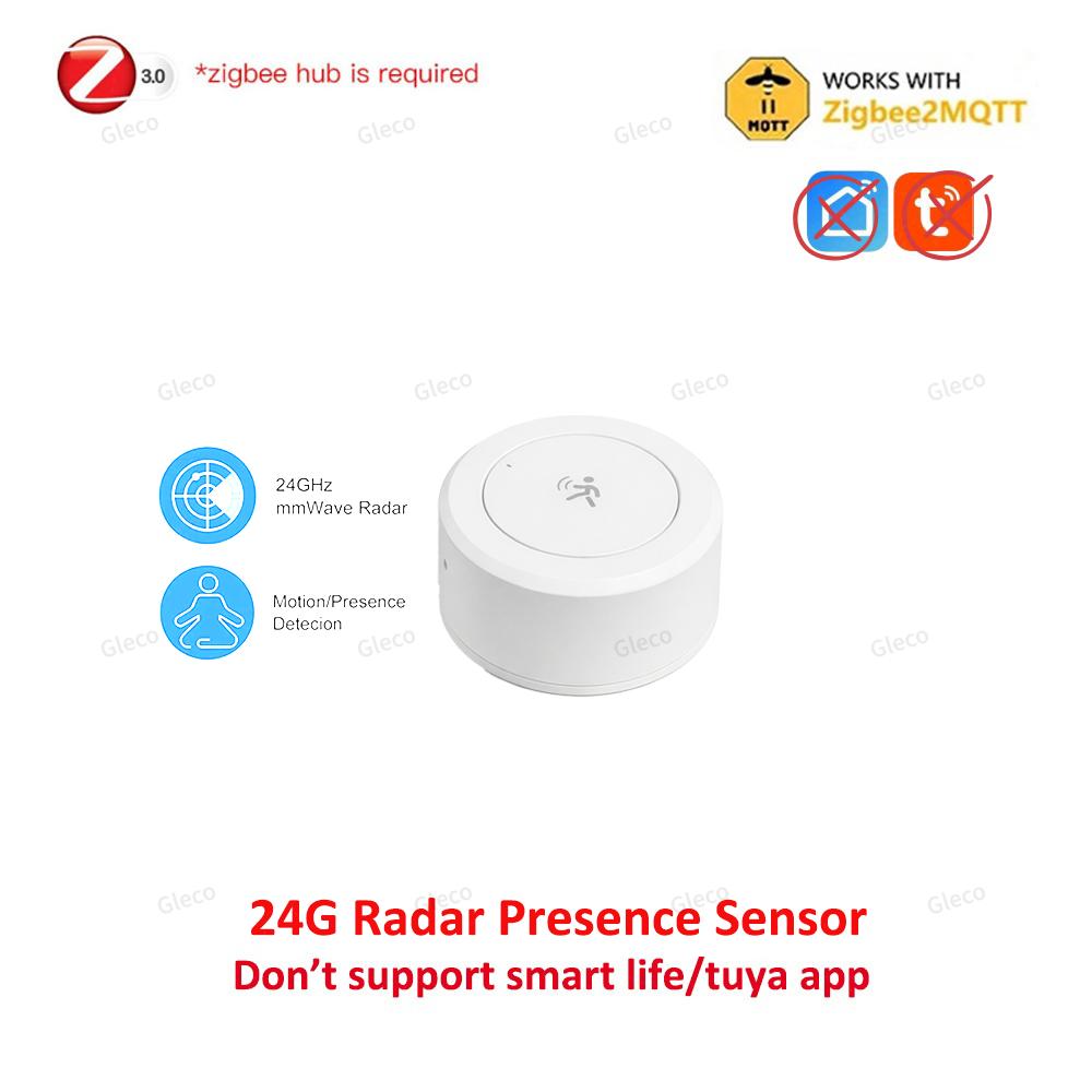 

Smart Zigbee 24G Radar Human Presence Sensor Motion & Stillness Alert Detector 6 Versions With PIR/Radar Options For Tuya/MQTT Zigbee
