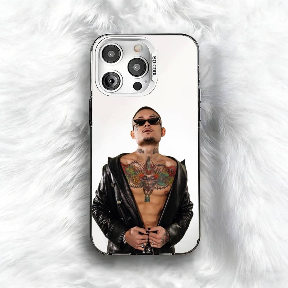 

Чехол для телефона с изображением рэпера A-Alisher M-Morgenshtern для iPhone 16 17 15 14 12 13 Pro Max Черный цвет Ударопрочный чехол iPhone16plus