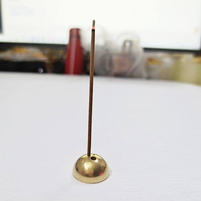 3 Holes Incenses Burners,Coppers Incenses Holder for Incenses Stick/Incenses Cones,Ashes Catcher Meditations Yogas Room